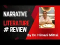 What is Narrative Literature Review with Example