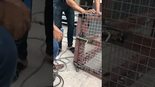 قفص حديدي دندنها