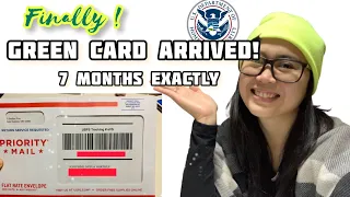 MY USA GREEN CARD ARRIVED IN MAIL PERMANENT RESIDENT CARD TAKING SO LONG things you need to know