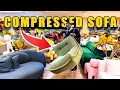 Download Lagu Compressed sofa _ from Big to small - in China foshan furniture market