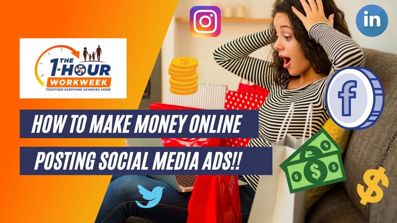 How to make money posting social media ads!
