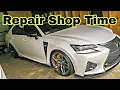 Lexus GSF Going To Body Shop For Repair - Gerber Collision