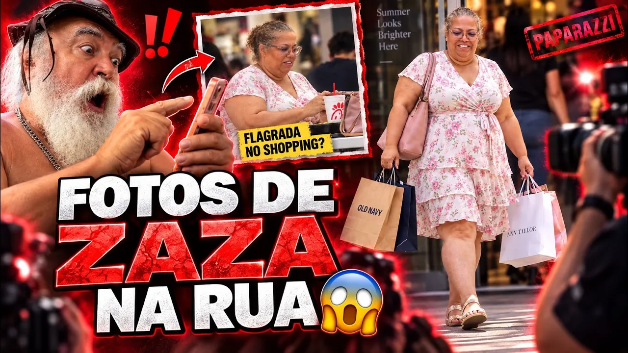 MANETIKIN MOSTROU AS FOTOS DE DONA ZAZA NA RUA E O CORNO VIU TUDO | LUIZ DO SOM
