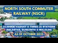 Lagu North South Commuter Railway - NSCR-CP02 Aerial Video of Alignment and Stations as of October 2025