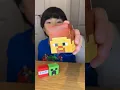 Paper Minecraft Steve Comes to Life with Blinking Eyes Easy DIY for Kids