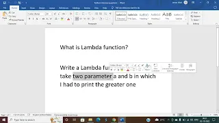 Python Interview Question Python Lambda Function