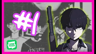 SHOTGUN BOY Reading a thriller WEBTOON Part 1