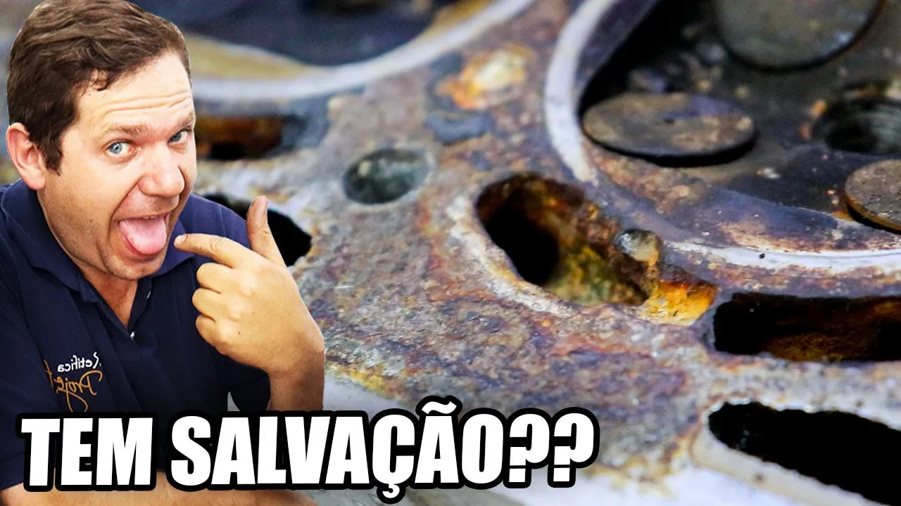 CABEÇOTE 20v DESTRUÍDO!!???? SERÁ QUE TEM JEITO?? RETÍFICA MOTOR GOL AP TURBO!!