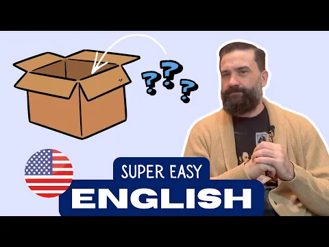 SUPER EASY ENGLISH - What's In The Box!? | Comprehensible Input A1