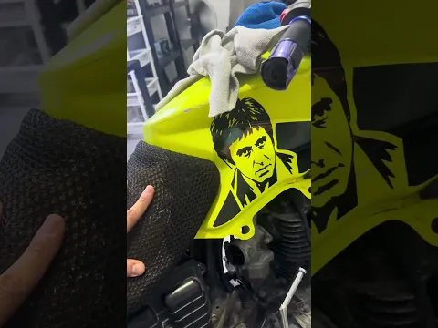 Le túneo moto a seguidor #motos