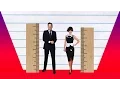 How Much Taller - Jimmy Fallon vs Zooey Deschanel