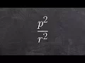 How to determine if a term is a monomial or not