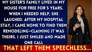 My Sister's Family Lived In My House Rent-Free For 5 Years. When I Asked For Help With Medical....