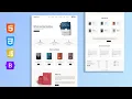 Book-Shop E-Commerce Website Design HTML CSS JavaScript Online Book Store Free Source Code