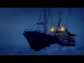 White Noise Sounds of Frozen Arctic Ocean with Polar Icebreaker Idling - Creating Delta Waves