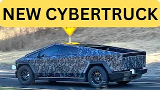 Tesla Cybertruck Gets New Dark Wrap After Musk Unveils Pickup Truck's New Details