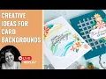 LIVE Cardmaking Inspiration with Kathleen Giveaways