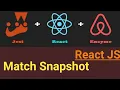 Match Snapshot React Unit Testing with Jest and Enzyme in Hindi