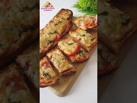 Sadece birkaç Malzemeyle 10 Dakikada Muhteşem Pizza – Süper Kolay, Süper Lezzetli! 👌