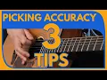 3 Quick Tips For Picking Guitar Strings - Stop Hitting The Wrong Strings