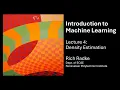 Introduction to Machine Learning Lecture 4 Density estimation
