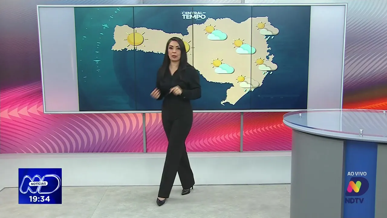 Central do Tempo: Semana começa com calor e nevoeiros e frente fria afeta litoral de Santa Catarina