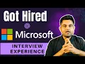 How I Got Hired at Microsoft AGAIN Interview Experience