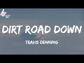 Lagu Travis Denning - Dirt Road Down (Lyric Video)