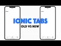 Migrating to the New Tabs Component in Ionic 4