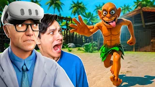 СБЕЖАЛ ОТ ЧУНГА ЧАНГИ в VR! ХОЛИ БАМ и ДРЫНДА в Garry’s mod