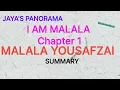 I AM MALALA BY MALALA YOUSAFZAI - Chapter 1
