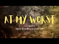 At My Worst - Pink Sweat$ - Vocal and acoustic guitar cover by Andrew Foy Ft. Renee Foy | Lyric :)