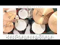 【すごい名曲】トレモロ / RADWIMPS【ドラム楽譜】
