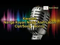Download Lagu Karaoke Nanga Koyan Nadai Alah Laban_Donny