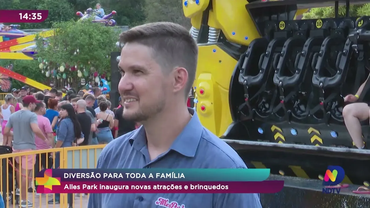Diversão para toda a família: Alles Park inaugura novas atrações e brinquedos