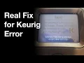 Real Fix for Keurig Oops This pod wasn t designed for this brewer
