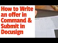 HOW TO WRITE AN OFFER IN COMMAND AND SUBMIT IN DOCUSIGN KELLER WILLIAMS ST PETE REAL ESTATE AGENT