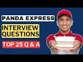 Panda Express Interview Questions and Answers How to Pass the Panda Express Interview