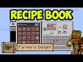 Minecraft Farmer s Delight RECIPE BOOK FULL GUIDE 2026 Farmer s Delight recipe book