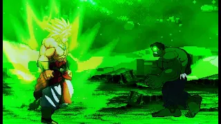 hulk vs broly finale