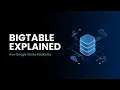 Bigtable Explained How Google Stores Petabytes of Data at Scale