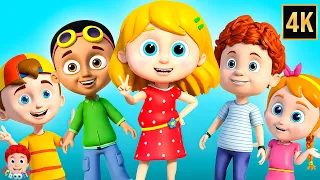 Five Little Babies Jumping on the Bed, Nursery Rhymes and Cartoon Videos for Kids