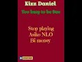 @KizzDanielchannel too busy to be Bae (official lyric video )