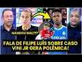 Lagu FILIPE LUÍS MANDOU MAL??? DECLARAÇÃO sobre CASO VINICIUS JÚNIOR dá POLÊMICA após DERROTA DO FLAMENGO