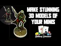 Make stunning 3D models of your miniatures for TableTop Simulator in 20 mins