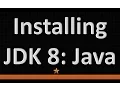 Installing JDK 8 JTB-1