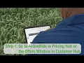 How to make an offer on Customer Hub