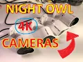 Night Owl 8-Channel 4K 2TB DVR Security Camera System with 4 Spotlight Wired Cameras unboxing
