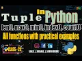 PYTHON CLASS 26 - TUPLE IN PYTHON PROGRAMMING LANGUAGE in Hindi