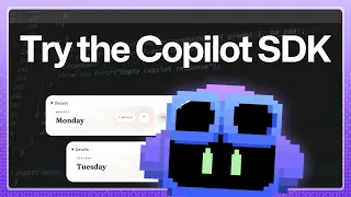 Build a Planning App with the GitHub Copilot SDK demo